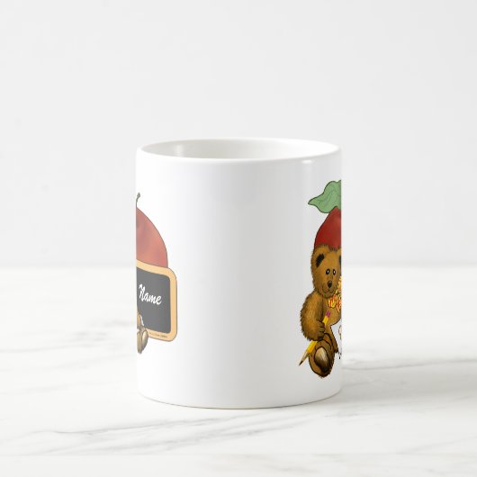 先生ベアーマグ コーヒーマグカップ (中央)