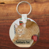 先生ペット キーホルダー (正面)