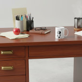 先生ペット=ビーグルスケッチ コーヒーマグカップ