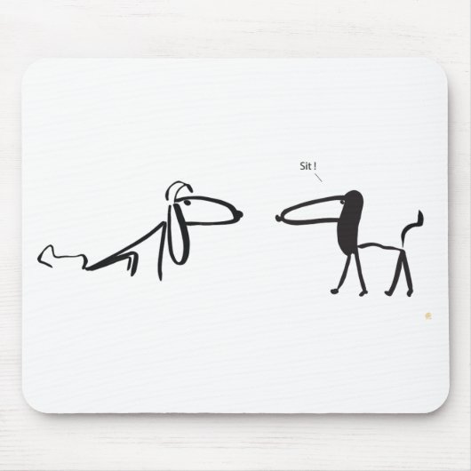 先生ペット マウスパッド (正面)