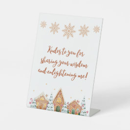 先生ペデスタル季節の贈り物、教育者の贈り物 台座サイン