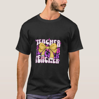 先生ペンシルバグキュートスクールコケガーリーットスタイル Tシャツ