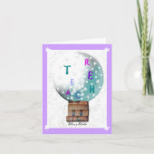 先生ホリデーグリーティングカード シーズンカード (正面)