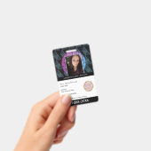 先生ホームスクールMOM IDトロピカルシェイプ バッジ (手持ち)