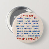 先生ボタン 缶バッジ (正面&裏面)