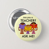 先生ボタン 缶バッジ (正面&裏面)