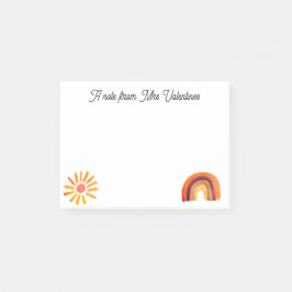 先生ボホボヘミアンの水色からのメモ ポストイット