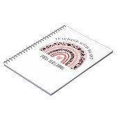 先生ボホレインボー教えズウィズハート ノートブック (左側)