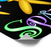 先生ポスター/サイン – SRF ポスター (角)