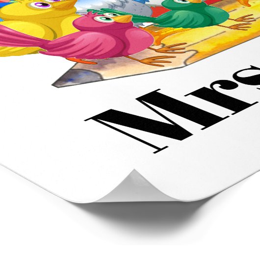 先生ポスター ポスター (角)