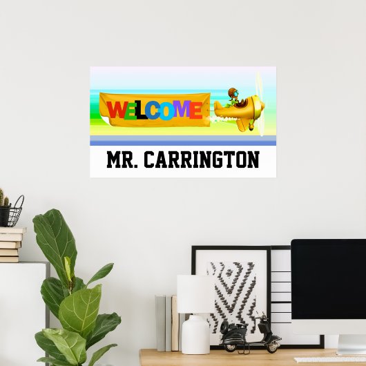 先生ポスター ポスター (ホームオフィス)