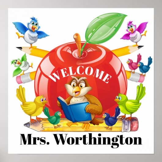 先生ポスター ポスター (正面)