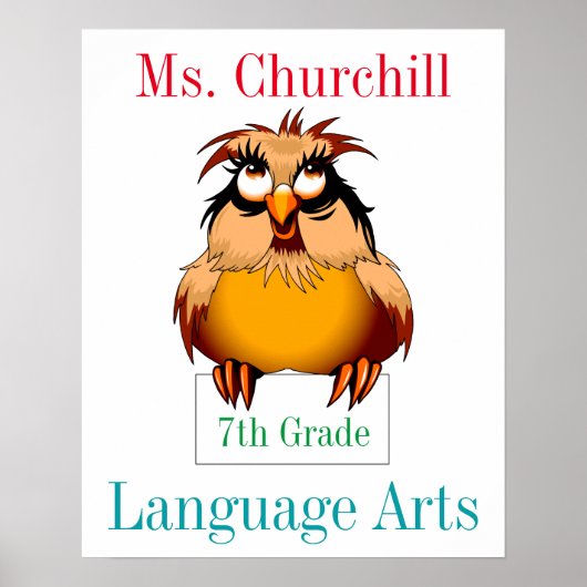 先生ポスター – SRF ポスター (正面)