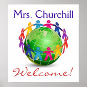 先生ポスター – SRF ポスター (正面)