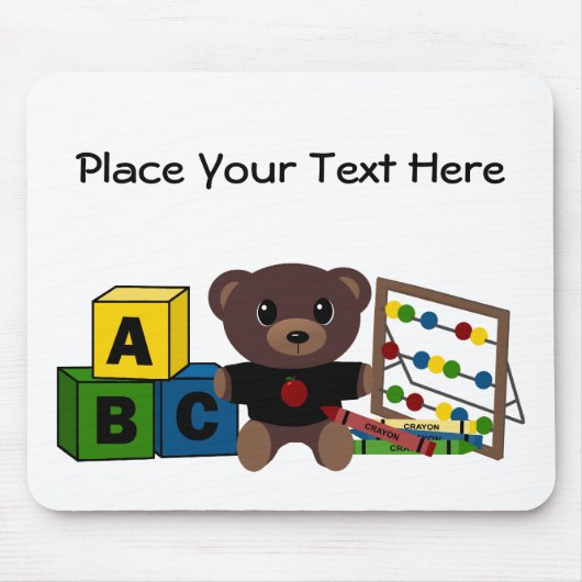 先生マウスパッドテンプレート マウスパッド (正面)