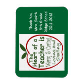 先生マグネット、Appleの聖句 マグネット (縦)