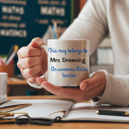 先生マグ、先生または学生お気に入りのへの贈り物 コーヒーマグカップ