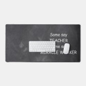先生ミラクルワーカーシャルボードクラスの装飾 デスクマット (キーボード&マウス)