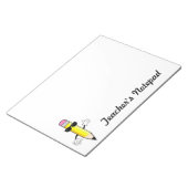 先生メモ帳 ノートパッド (アングル)