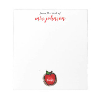 先生メモ ノートパッド