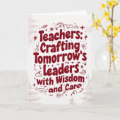 先生メリークリスマスカード カード (黄色い花)