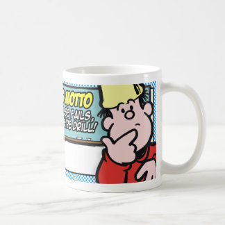 先生モットー コーヒーマグカップ