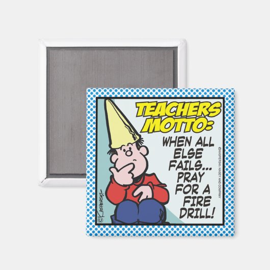 先生モットー マグネット (正面/裏面)