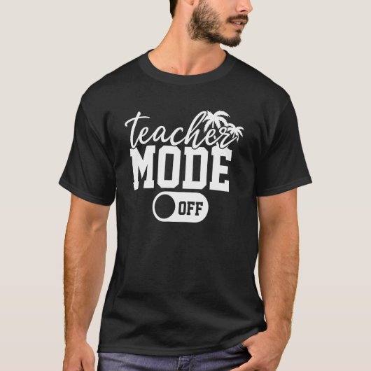先生モードオフ絞り染め学校の最後の日の夏 Tシャツ (正面)
