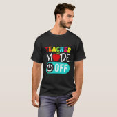 先生モードオフ 終わりの一日 夏の始まり Tシャツ (正面フル)