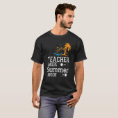 先生モードオフHappy Summerモードオン先生Su Tシャツ (正面フル)