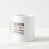 先生モードオンスタイルの名言 コーヒーマグカップ (正面左)