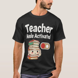 先生モード有効新学期T型 Tシャツ