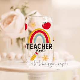 先生モード ガラス缶