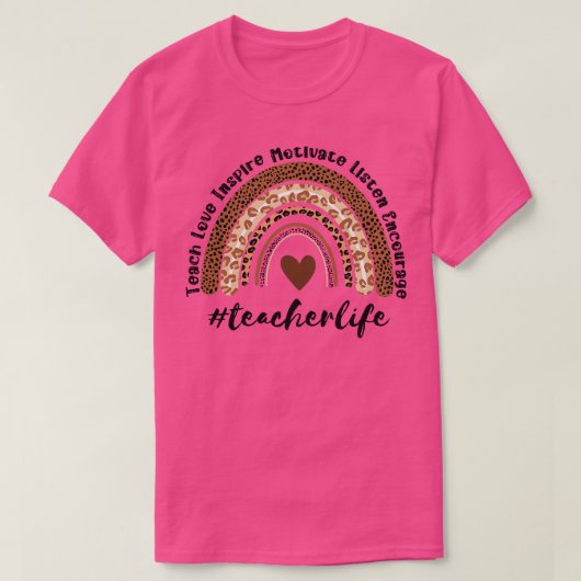 先生ライフレインボー20 Tシャツ (デザイン正面)