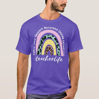先生ライフレインボー23 Tシャツ