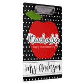 先生ライフレッドアップルのクリップボード クリップボード (右)