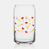 先生ライフ可愛いスクールカンガラスラップ ガラス缶 (右)