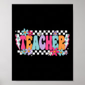 先生ライフ幸せな学校の最初のおもしろい日 ポスター (正面)