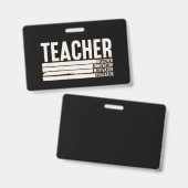 先生ライフ新学期 バッジ (正面＆裏面)