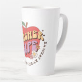 先生ライフ – 教えモーク,インスパイア, カフェラテマグ (右アングル)