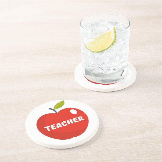 先生リンゴ コースター (側面)