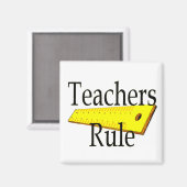 先生ルールスクエアマグネット マグネット (正面/裏面)