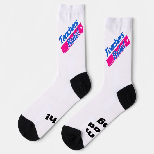 先生ルール/採点ソックス ソックス (左)