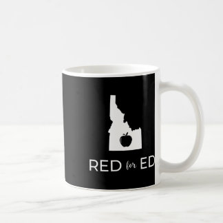 先生レッドEd Idaho Public Education 2 コーヒーマグカップ