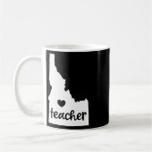 先生レッドEd Idaho Public Education 7 コーヒーマグカップ (左)
