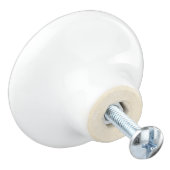 先生レトロスタイル 文字デザイン セラミックノブ (裏面)