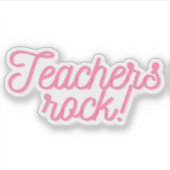 先生ロック! シール (正面)