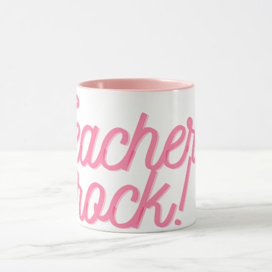 先生ロック! マグカップ (中央)