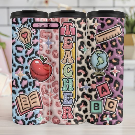 先生ワイルド学ズサファリデザイン タンブラー