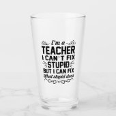 先生ワイングラスのビアカップおもしろい誕生日ギフト タンブラーグラス (正面)